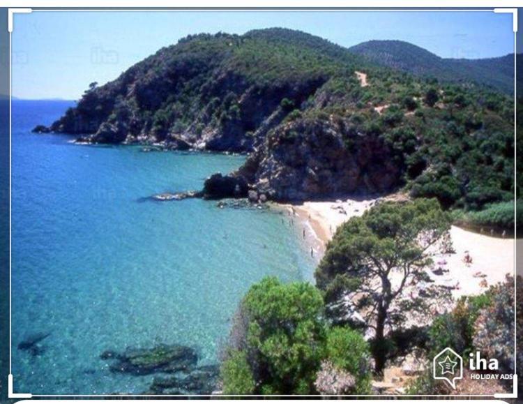 Cavalaire Vue Mer Au Loin Maisonnette Tout Equipee Pour 4 Personnes Avec Piscine Clim Wifi Velos Tv Barbecues Kültér fotó